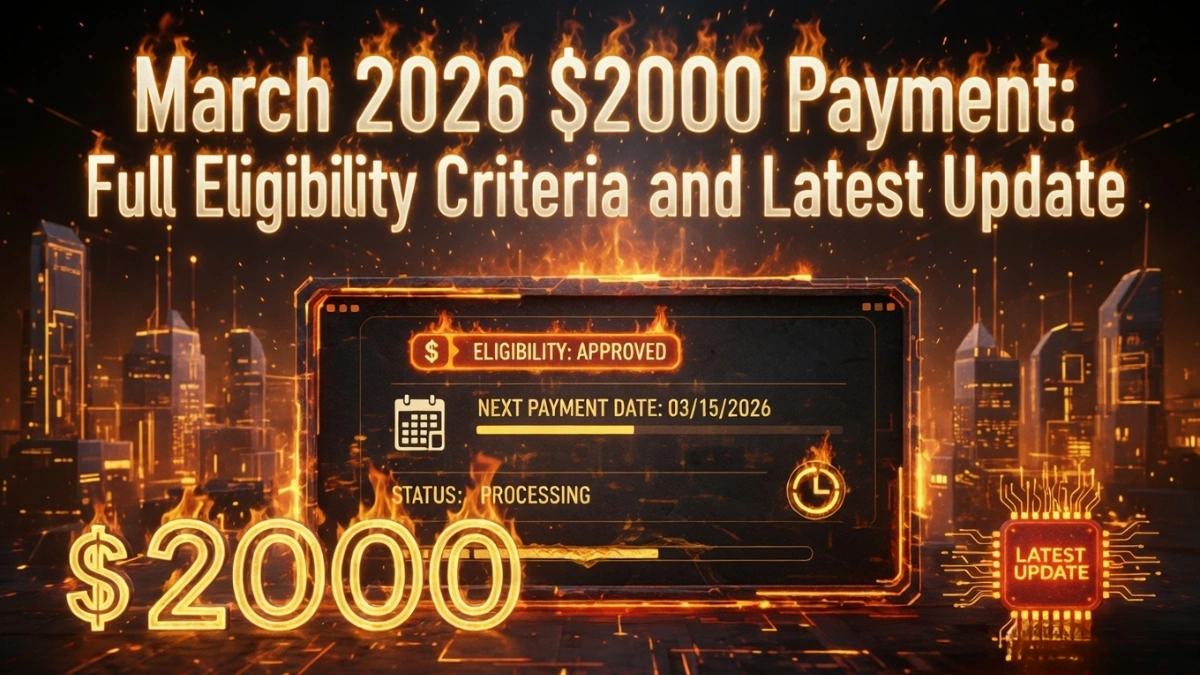 $2000 Payment March 2026